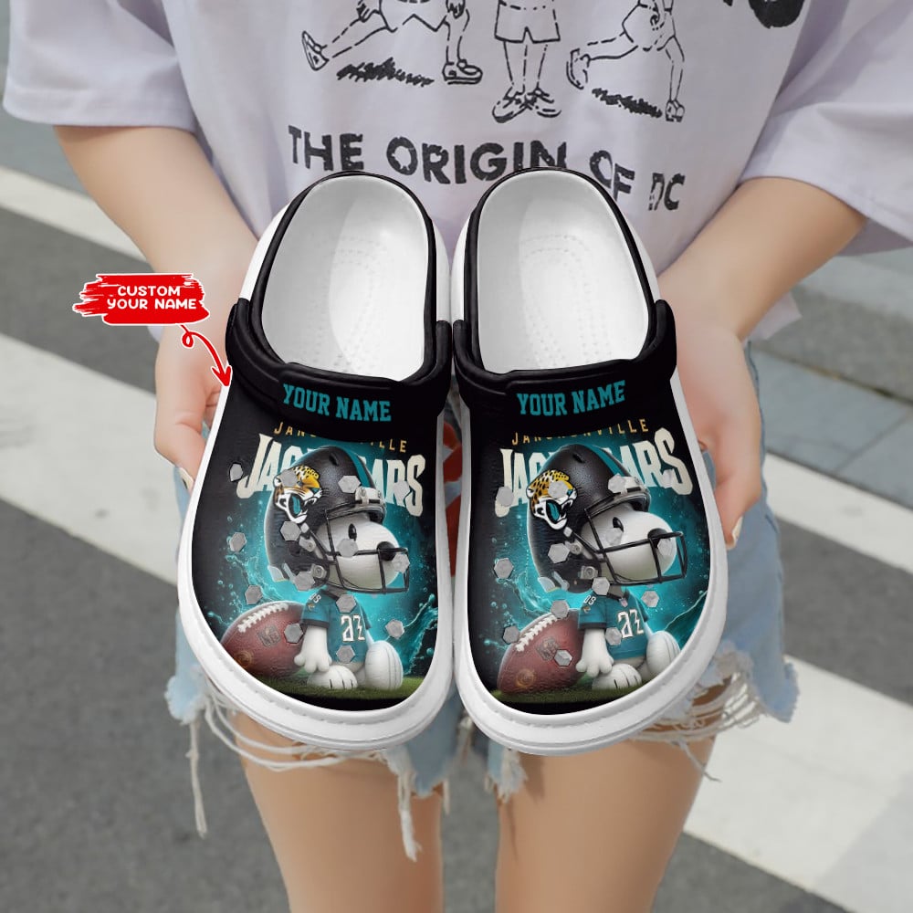 Jacksonville Jaguars Personalized Limited Clog BGCR369