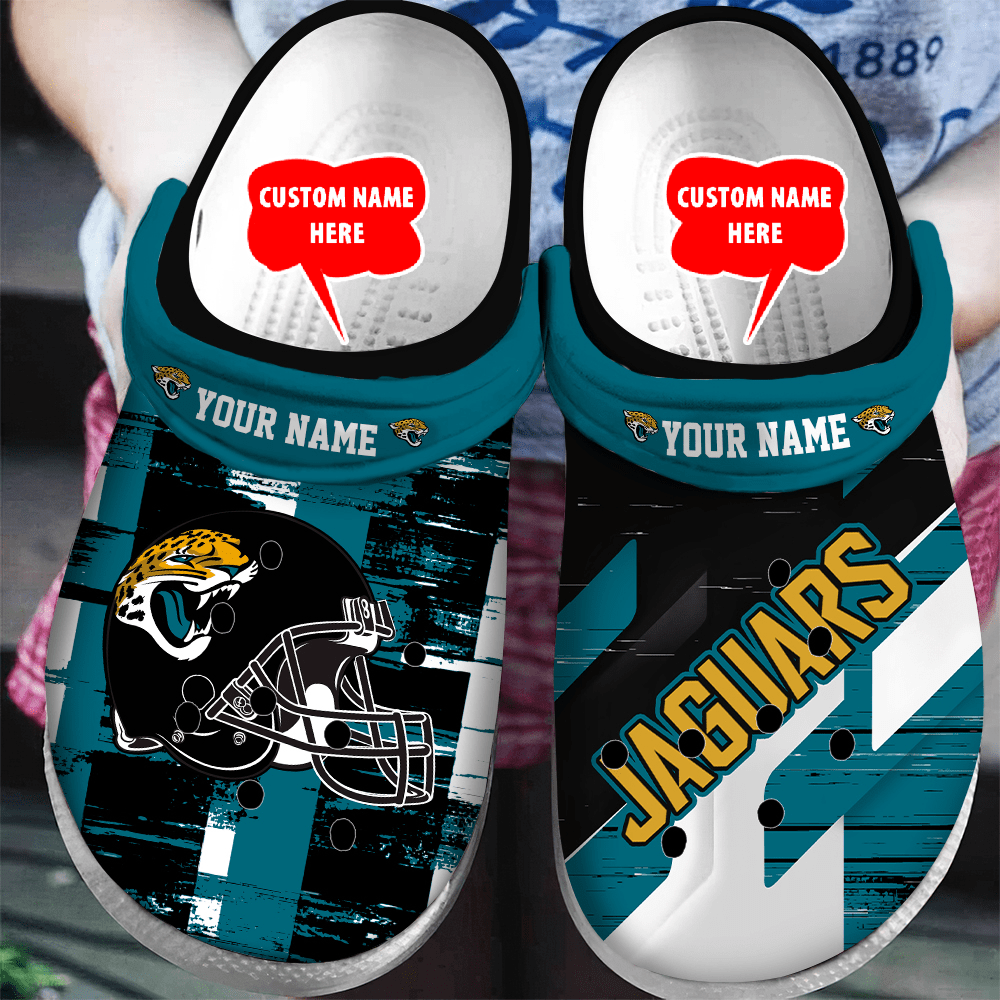Jacksonville Jaguars Personalized Limited Clog BGCR414