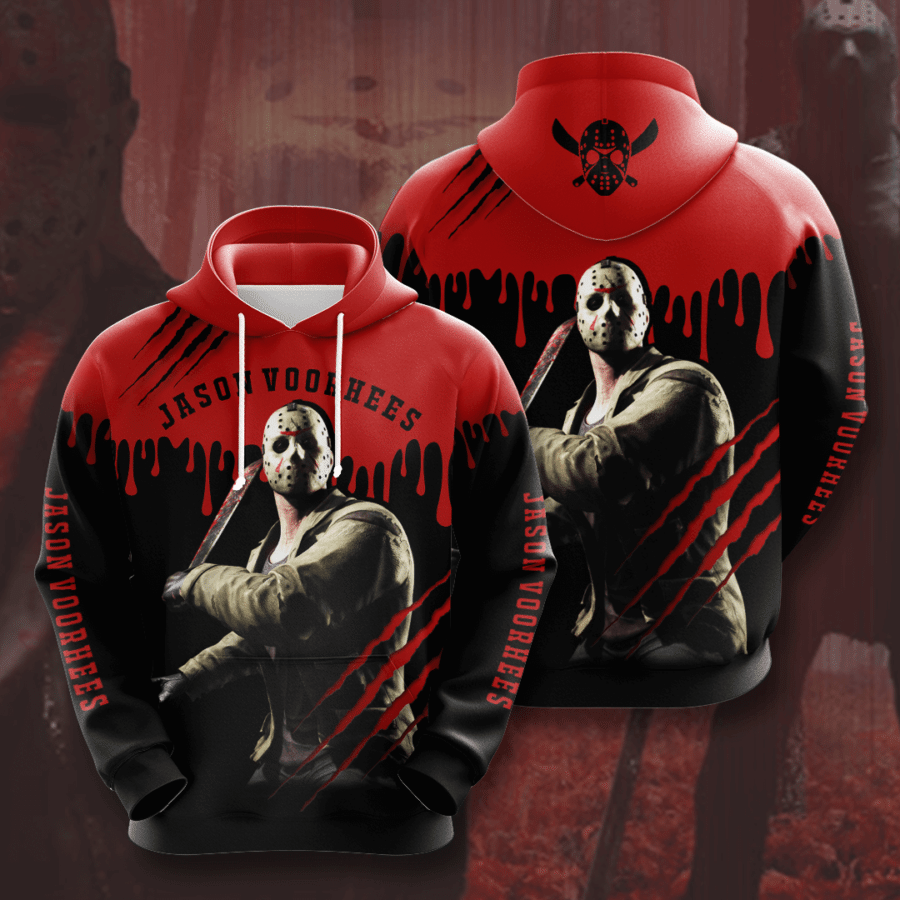 Jason Voorhees 3D Hoodie