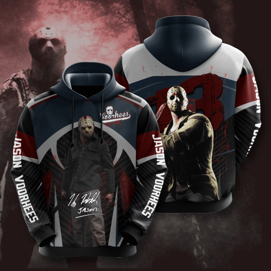 Jason Voorhees 3D Hoodie