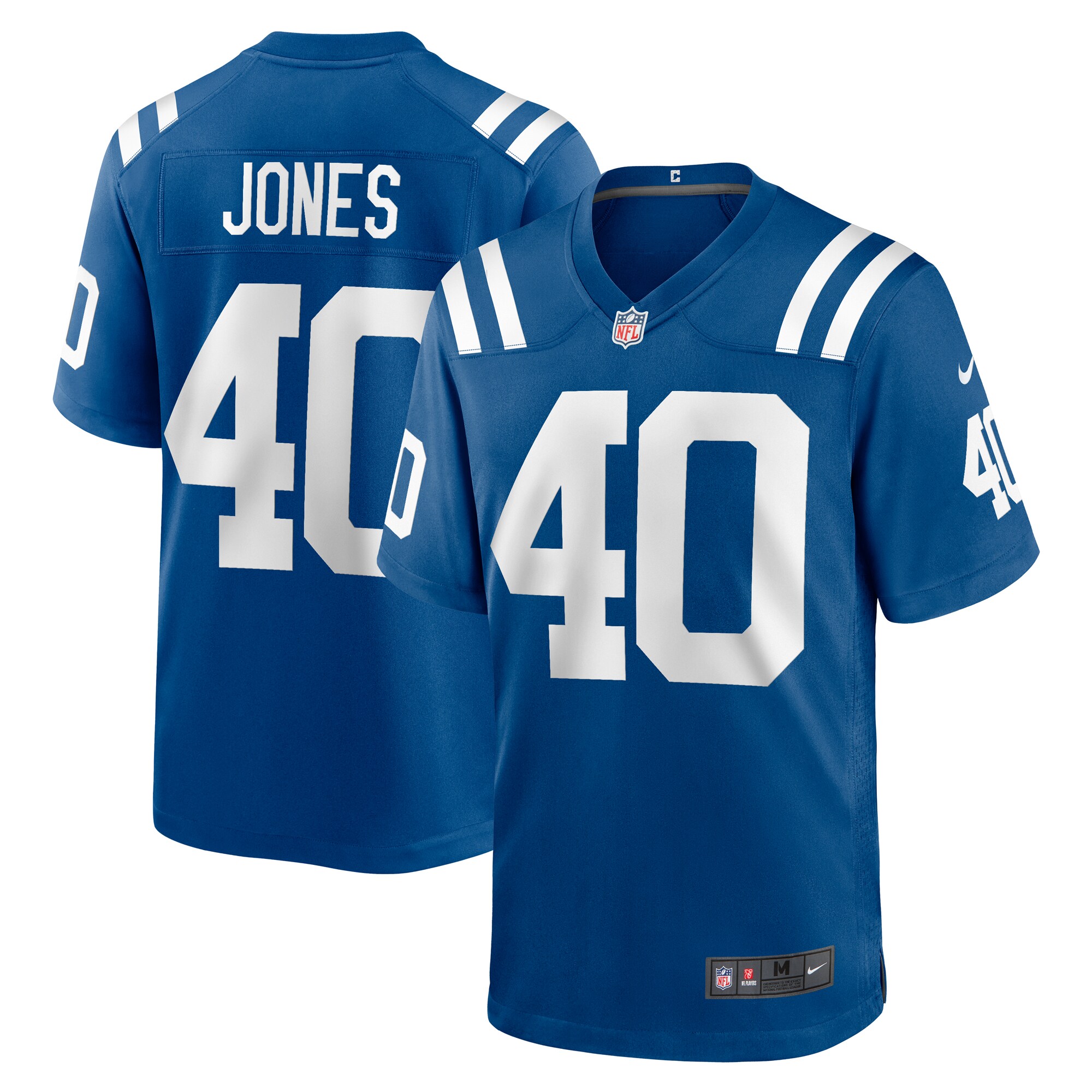 Jaylon Jones Indianapolis Colts Nike Team Game Jersey   Royal
