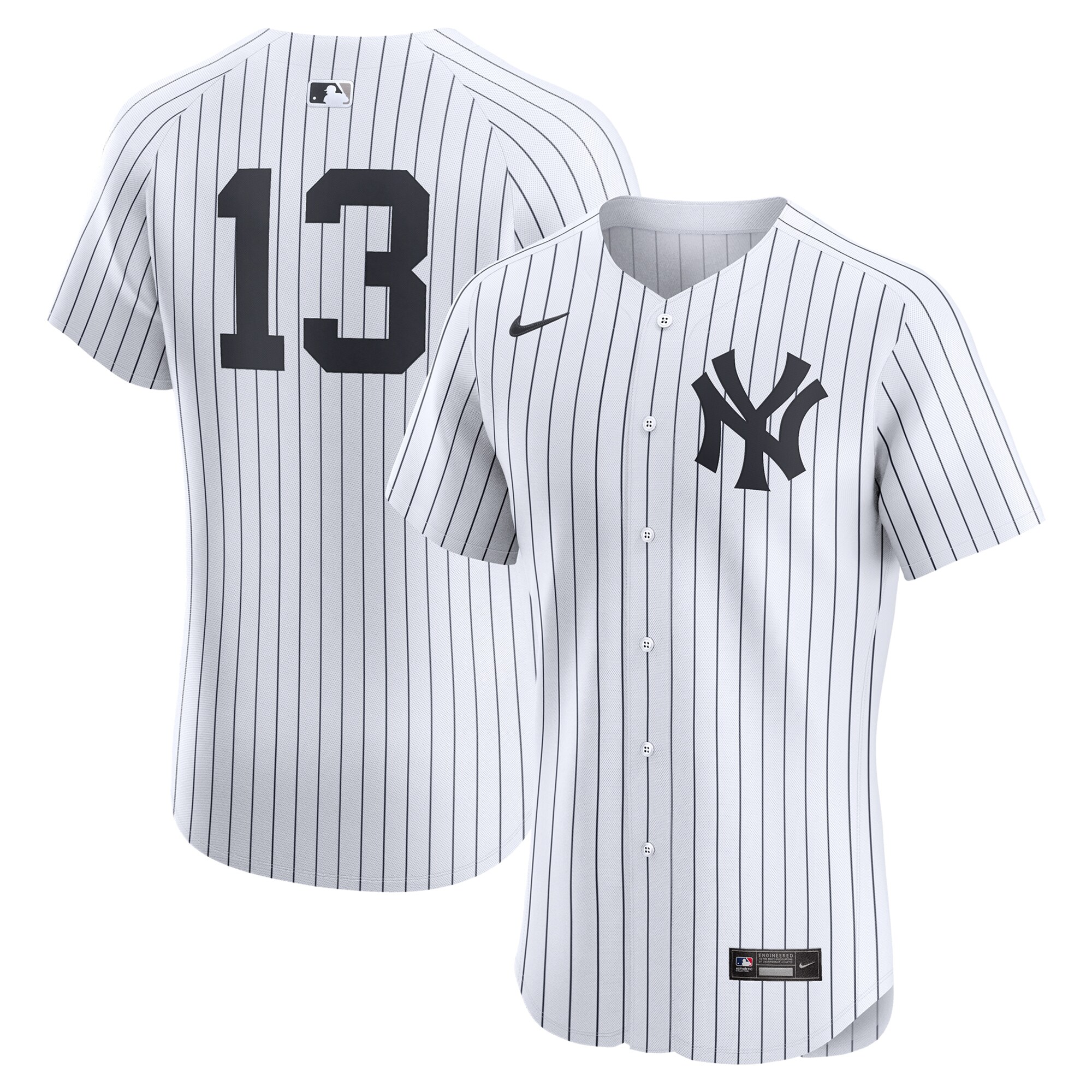Jazz Chisholm Jr New York Yankees Nike Home Elite Player Jersey - White