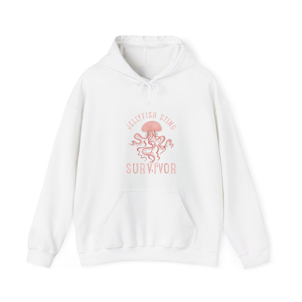 Jellyfish Sting Survivor Funny Aquarist  Jellyfish Hoodie
