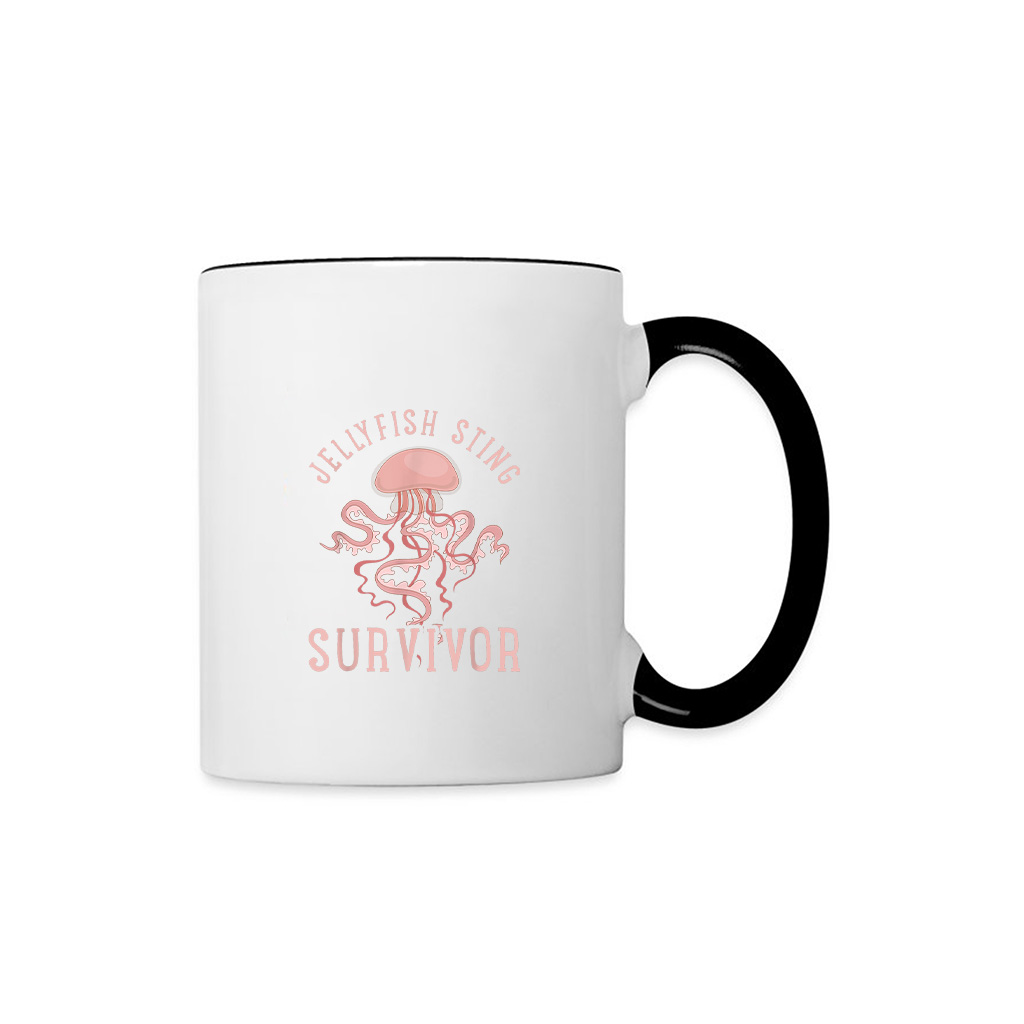 Jellyfish Sting Survivor Funny Aquarist  Jellyfish Mug