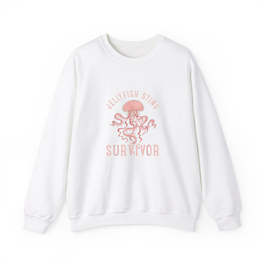 Jellyfish Sting Survivor Funny Aquarist  Jellyfish Sweatshirts