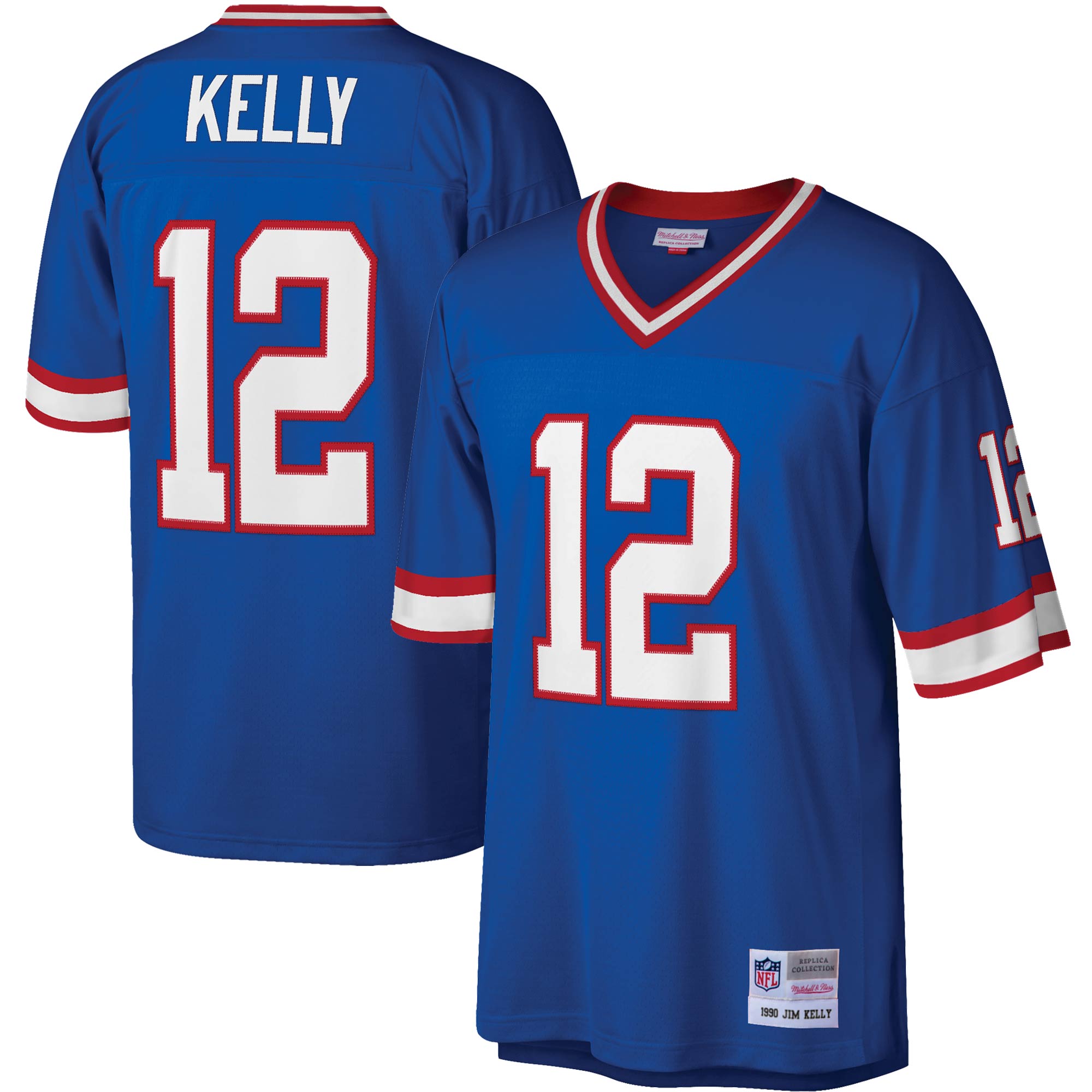 Jim Kelly Buffalo Bills Mitchell  Ness Legacy Replica Jersey   Royal