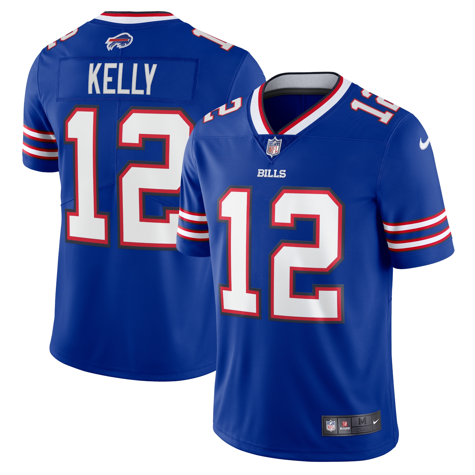 Jim Kelly Buffalo Bills Nike 90S Throwback Retired Player Limited Jersey   Royal