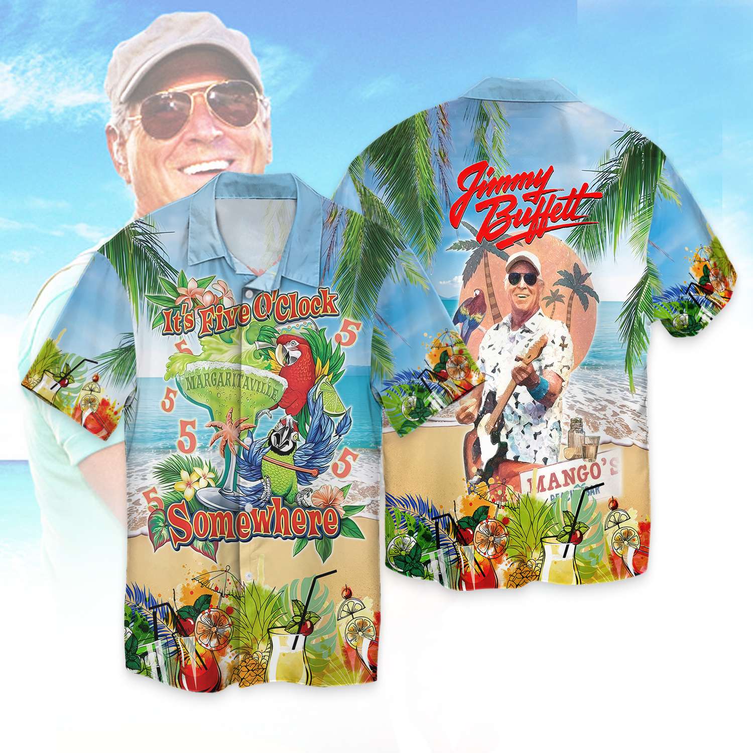 Jimmy Buffett Hawaiian Shirt Gifts For Fans