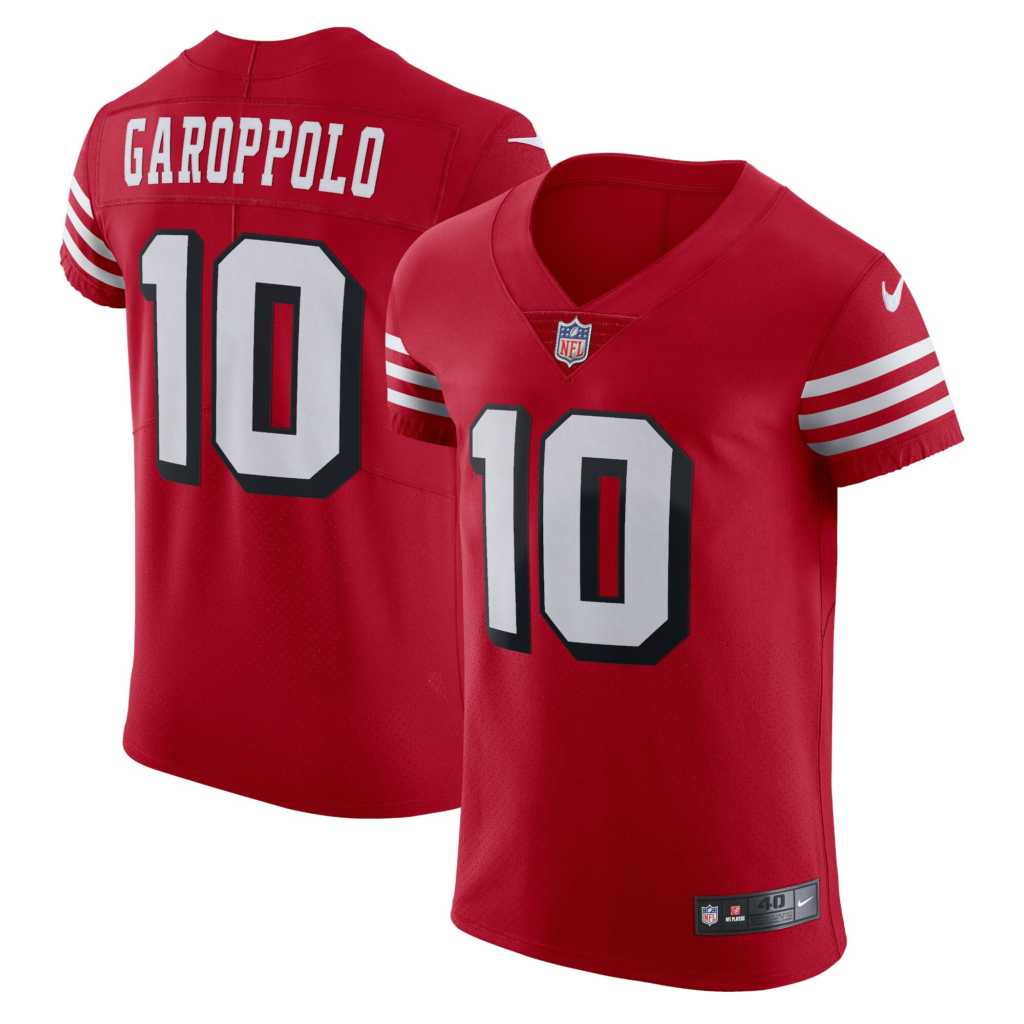 Jimmy Garoppolo San Francisco 49Ers Nike Alternate Vapor Elite Jersey   Scarlet