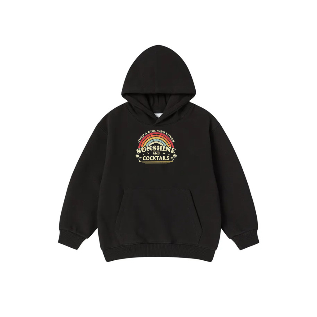 Just A Girl Who Loves Sunshine And Cocktails Hoodie