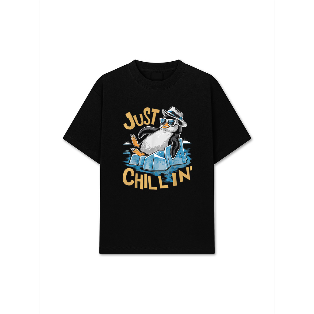 Just Chillin Penguin T-Shirt