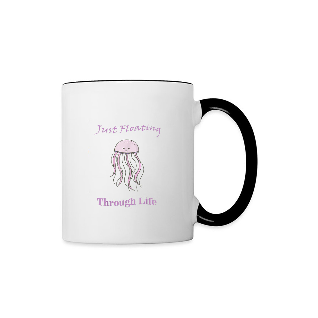 Just Floating Through Life Jellyfish Mug