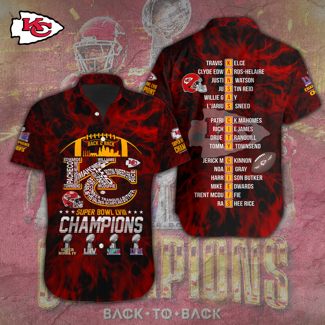 Kansas City Chiefs NFL Hawaiian Shirt Gifts For Fans