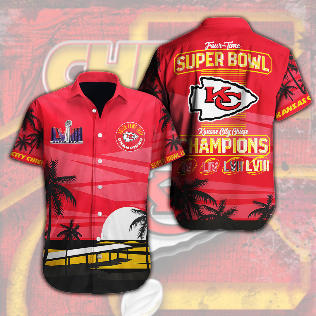 Kansas City Chiefs NFL Hawaiian Shirt Gifts For Fans