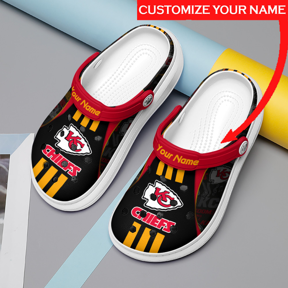 Kansas City Chiefs Personalized Limited Clog BG86