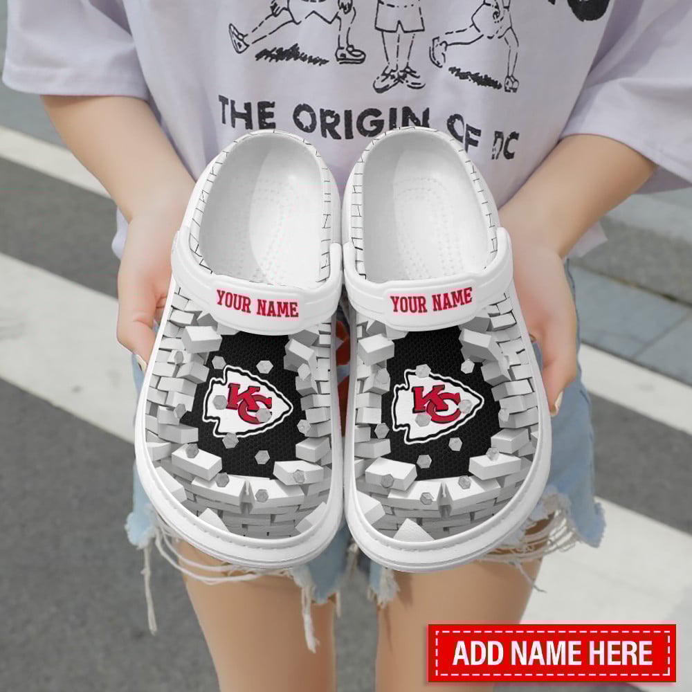 Kansas City Chiefs Personalized Limited Clog BGCR389