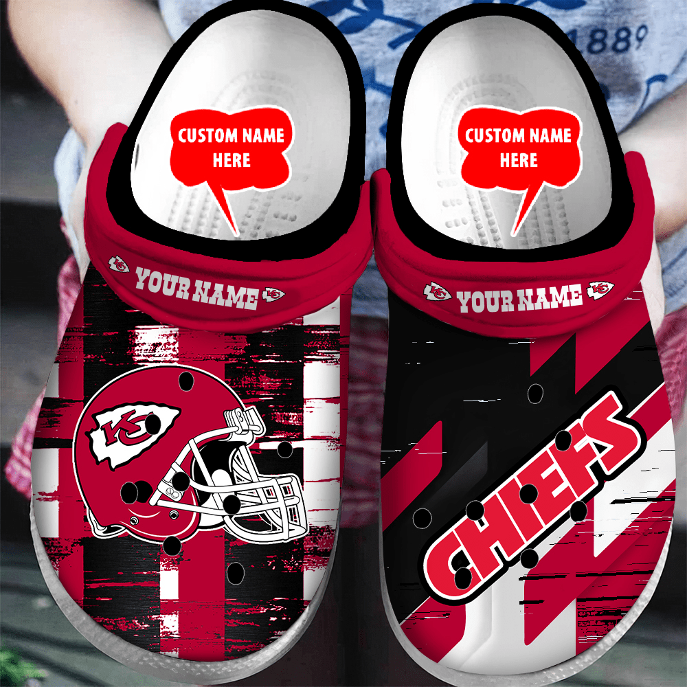 Kansas City Chiefs Personalized Limited Clog BGCR415