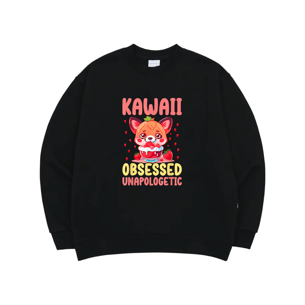 Kawaii Obsessed Unapologetic Sweatshirt