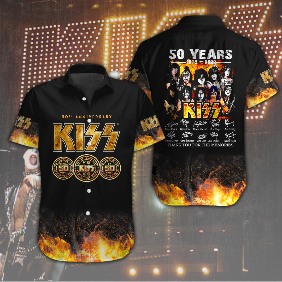 Kiss Music Hawaiian Shirt Gifts For Fans