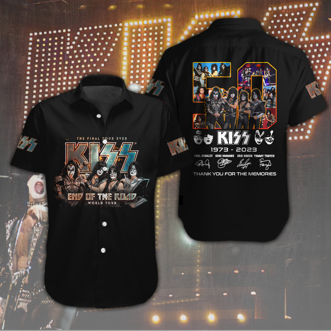 Kiss Music Hawaiian Shirt Gifts For Fans