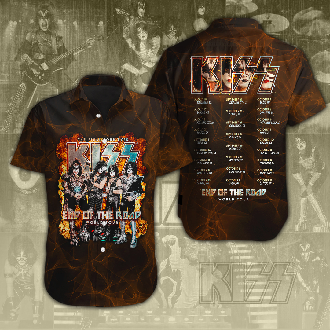 Kiss Music Hawaiian Shirt Gifts For Fans