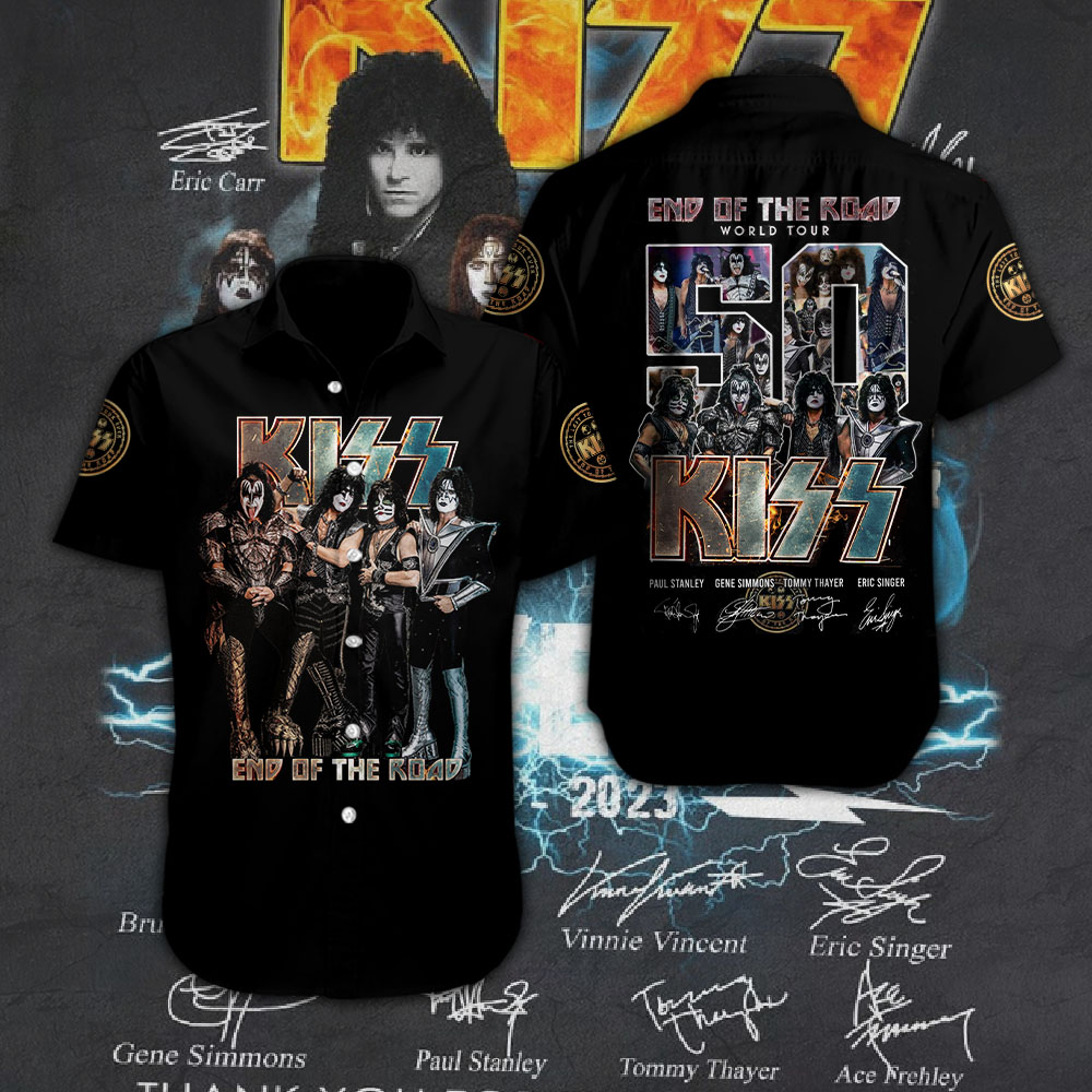 Kiss Music Hawaiian Shirt Gifts For Fans