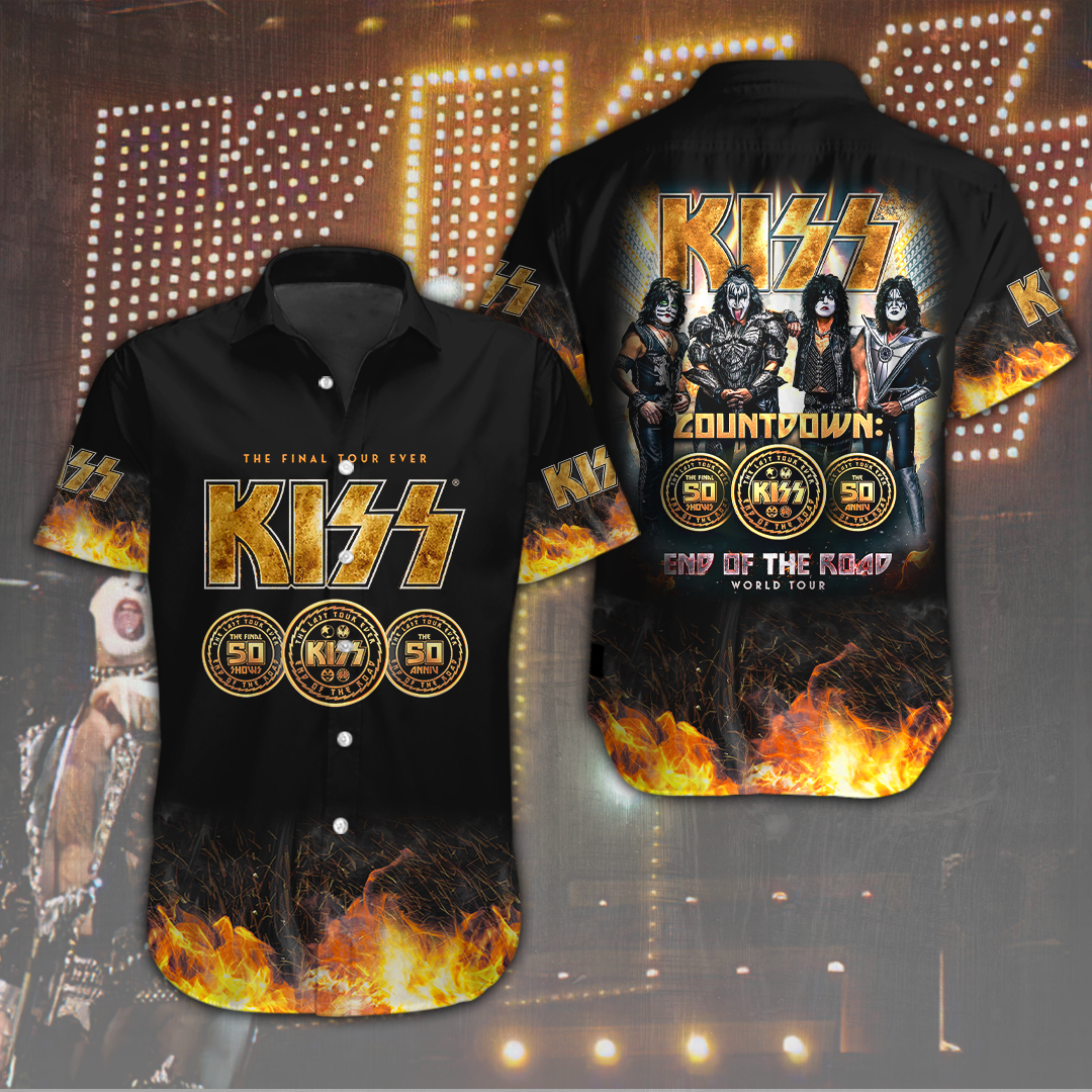 Kiss Music Hawaiian Shirt Gifts For Fans
