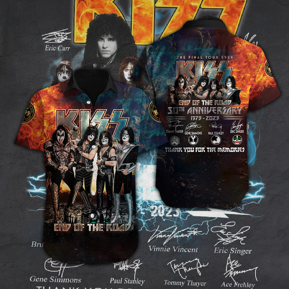 Kiss Music Hawaiian Shirt Gifts For Fans
