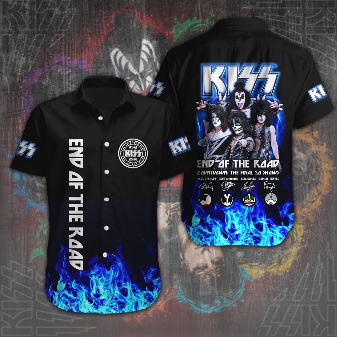 Kiss Music Hawaiian Shirt Gifts For Fans