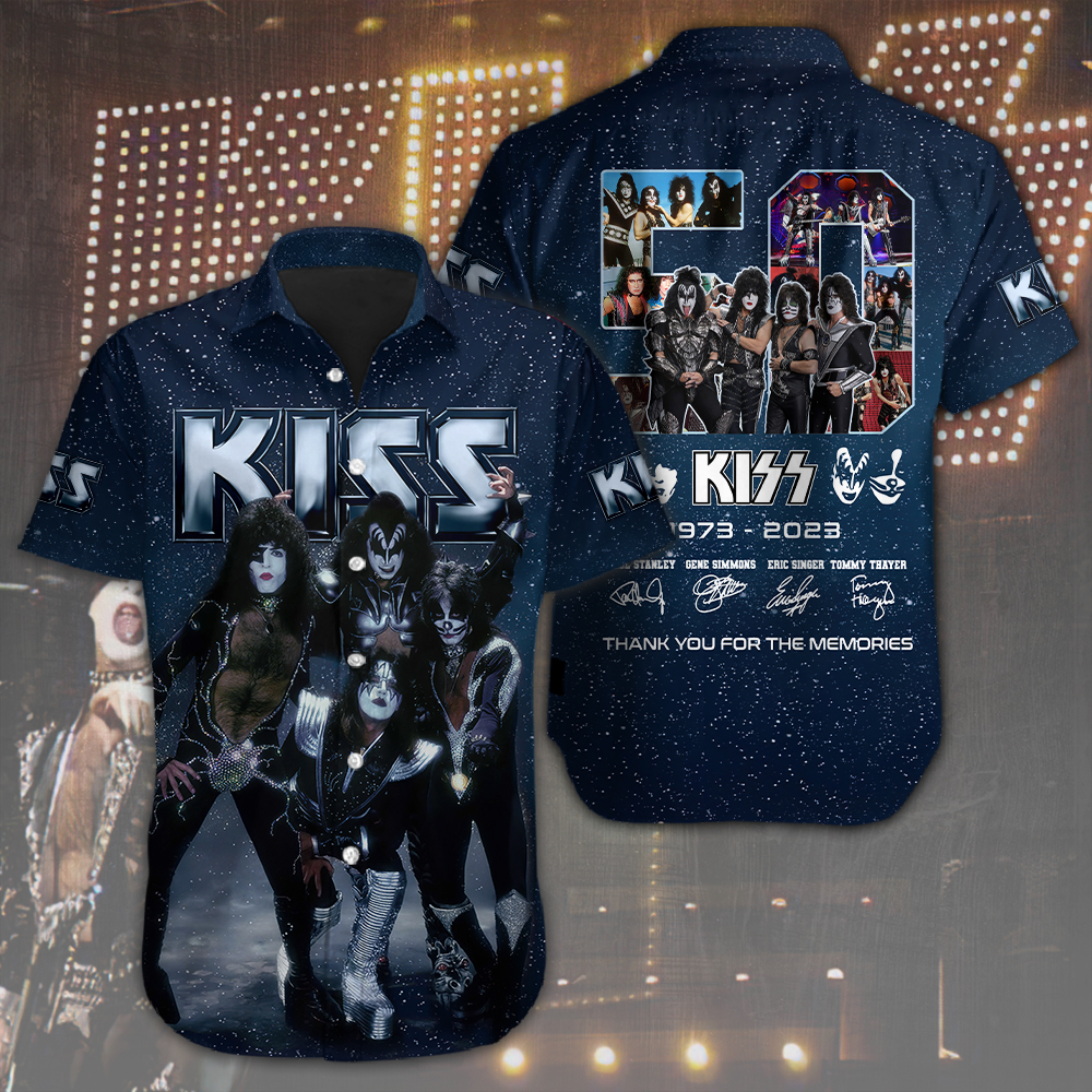 Kiss Music Hawaiian Shirt Gifts For Fans