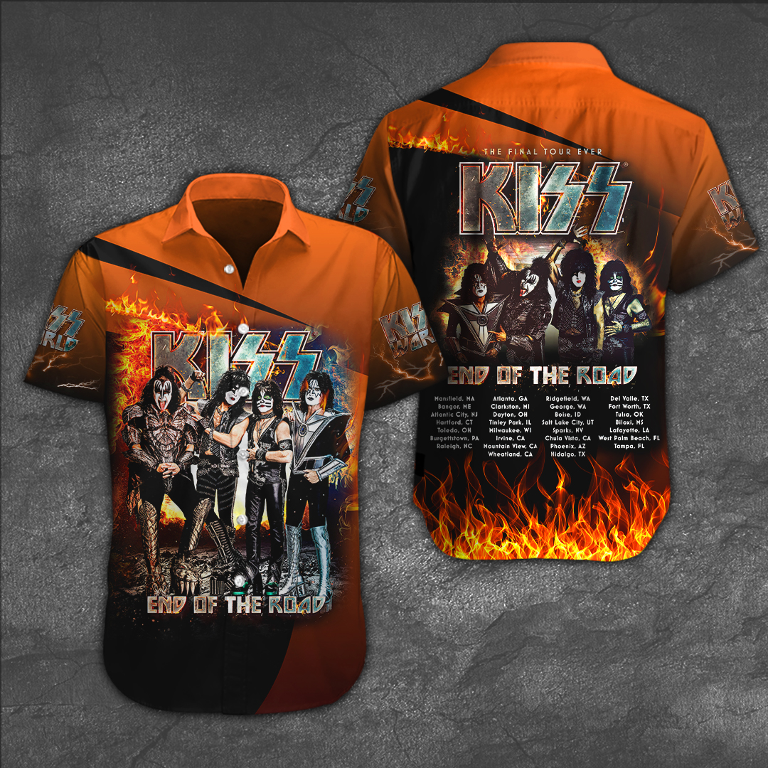 Kiss Music Hawaiian Shirt Gifts For Fans