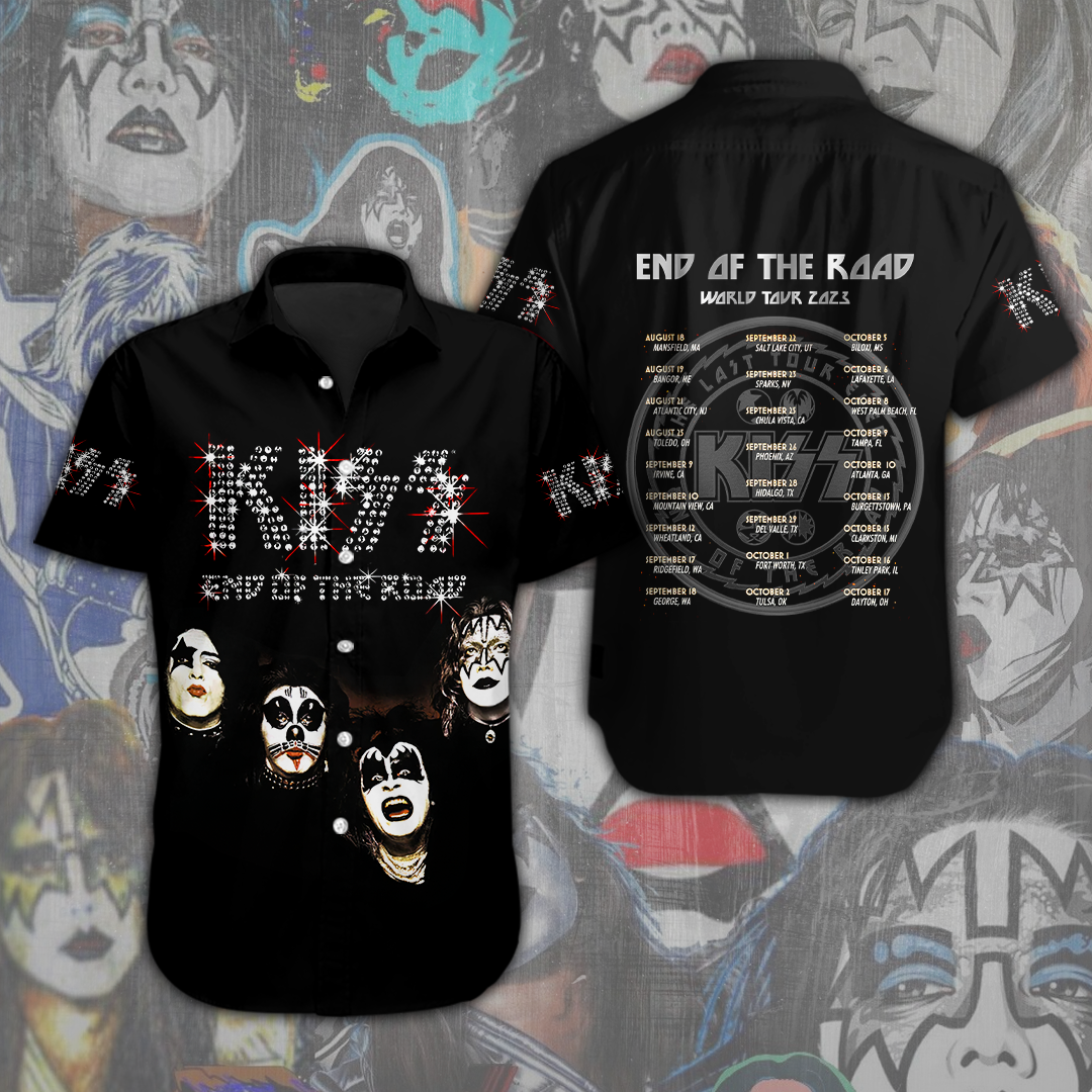 Kiss Music Hawaiian Shirt Gifts For Fans