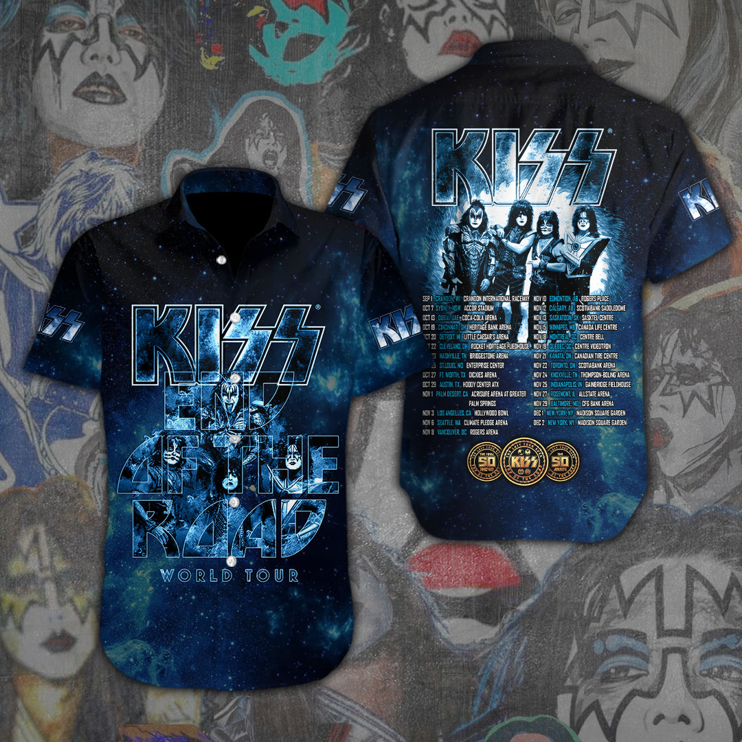 Kiss Music Hawaiian Shirt Gifts For Fans
