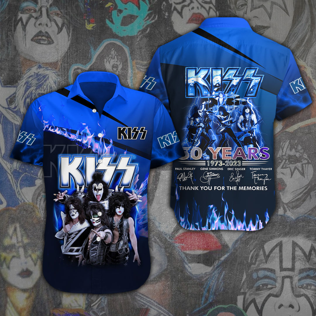 Kiss Music Hawaiian Shirt Gifts For Fans