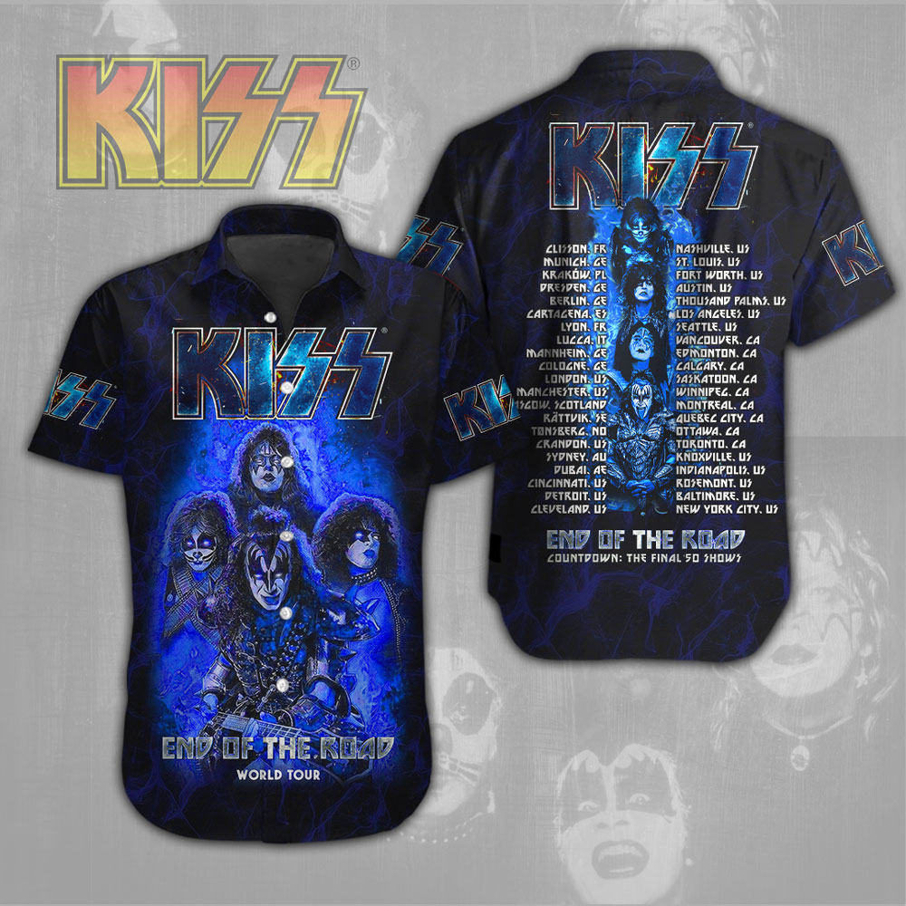 Kiss Music Hawaiian Shirt Gifts For Fans