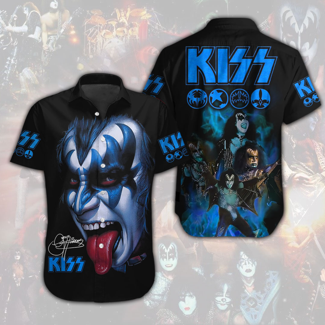 Kiss Music Hawaiian Shirt Gifts For Fans