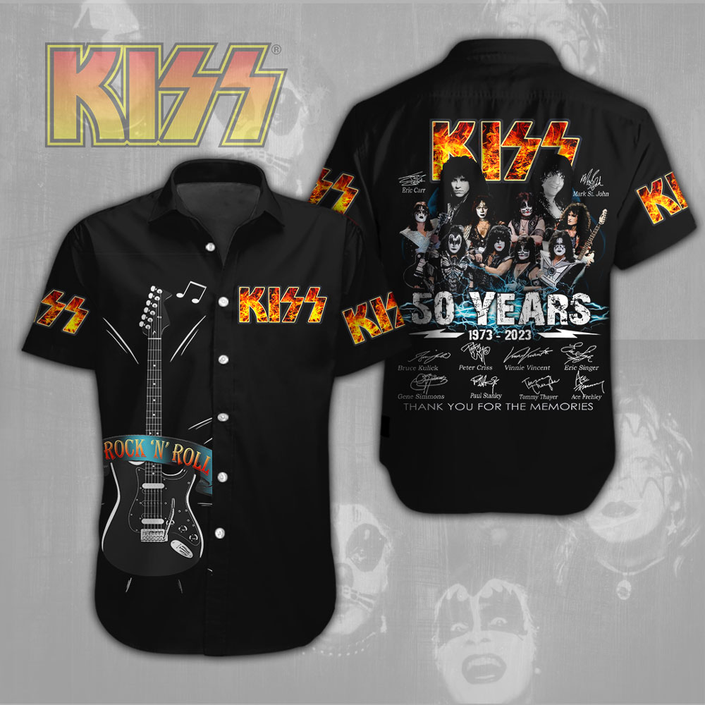 Kiss Music Hawaiian Shirt Gifts For Fans