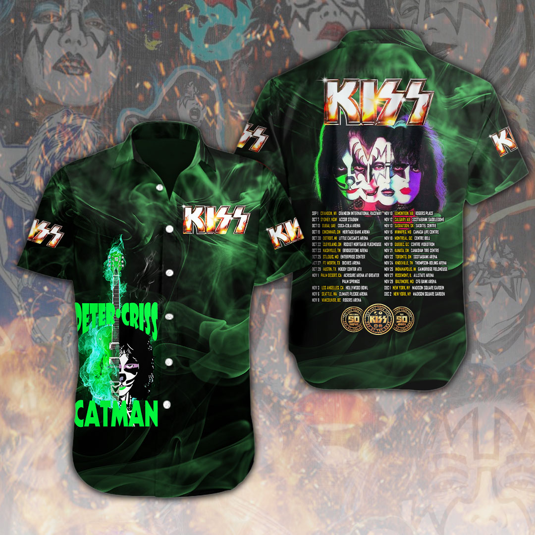 Kiss Music Hawaiian Shirt Gifts For Fans