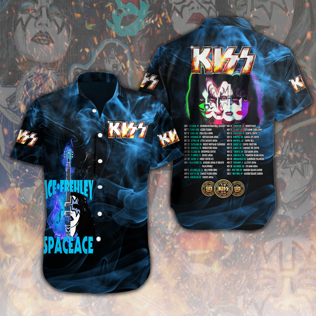 Kiss Music Hawaiian Shirt Gifts For Fans