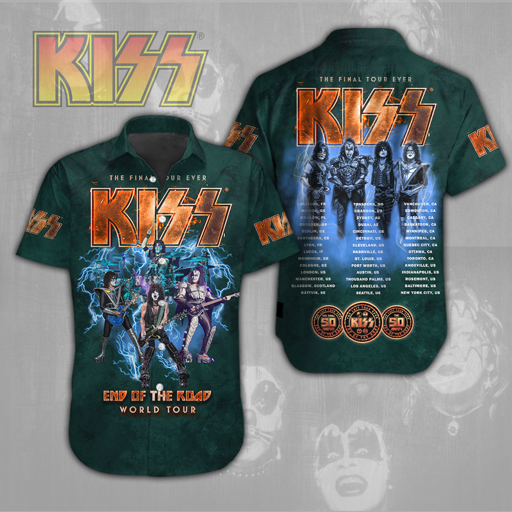 Kiss Music Hawaiian Shirt Gifts For Fans