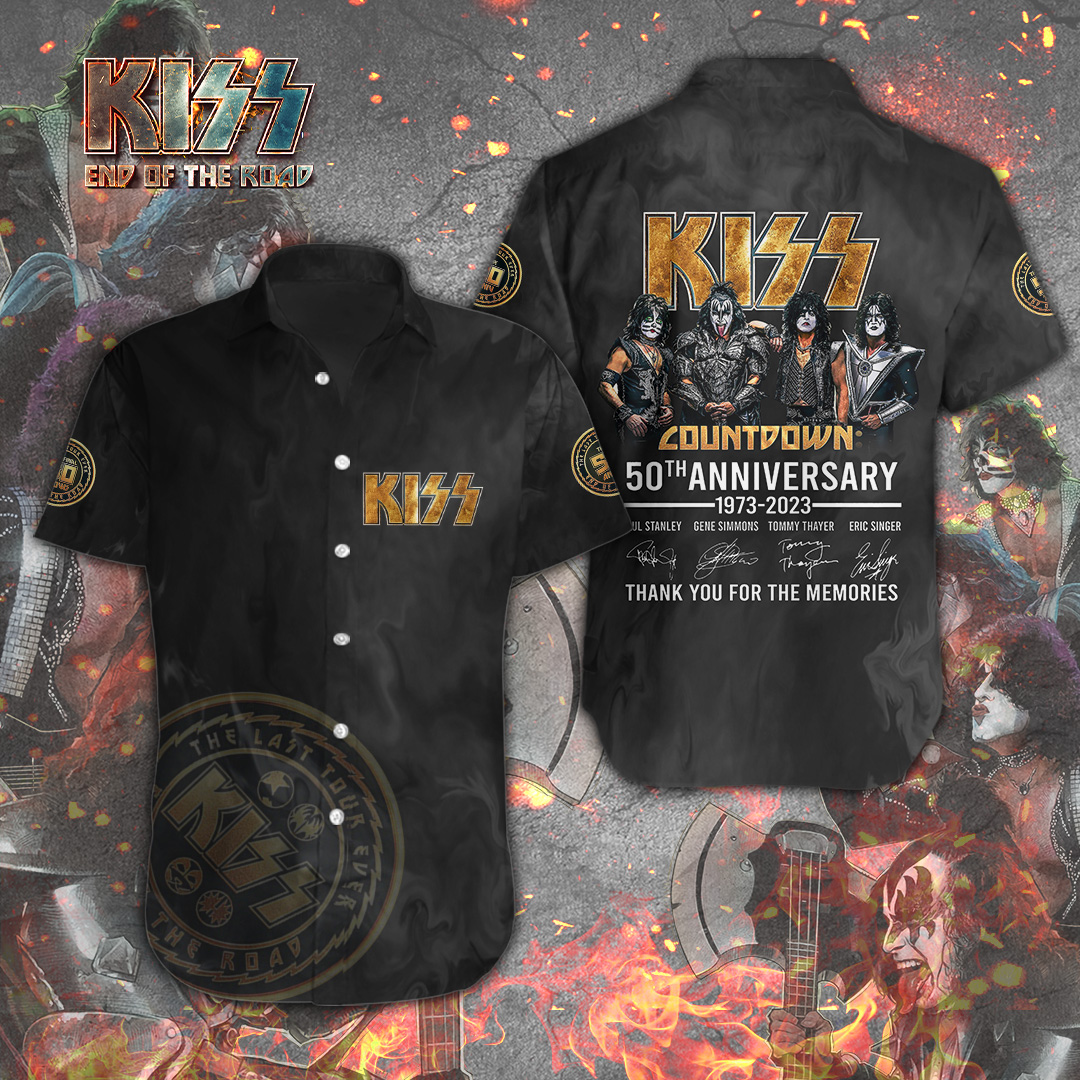 Kiss Music Hawaiian Shirt Gifts For Fans