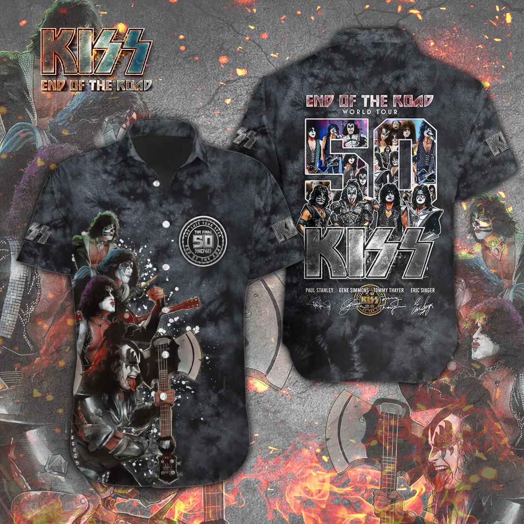 Kiss Music Hawaiian Shirt Gifts For Fans