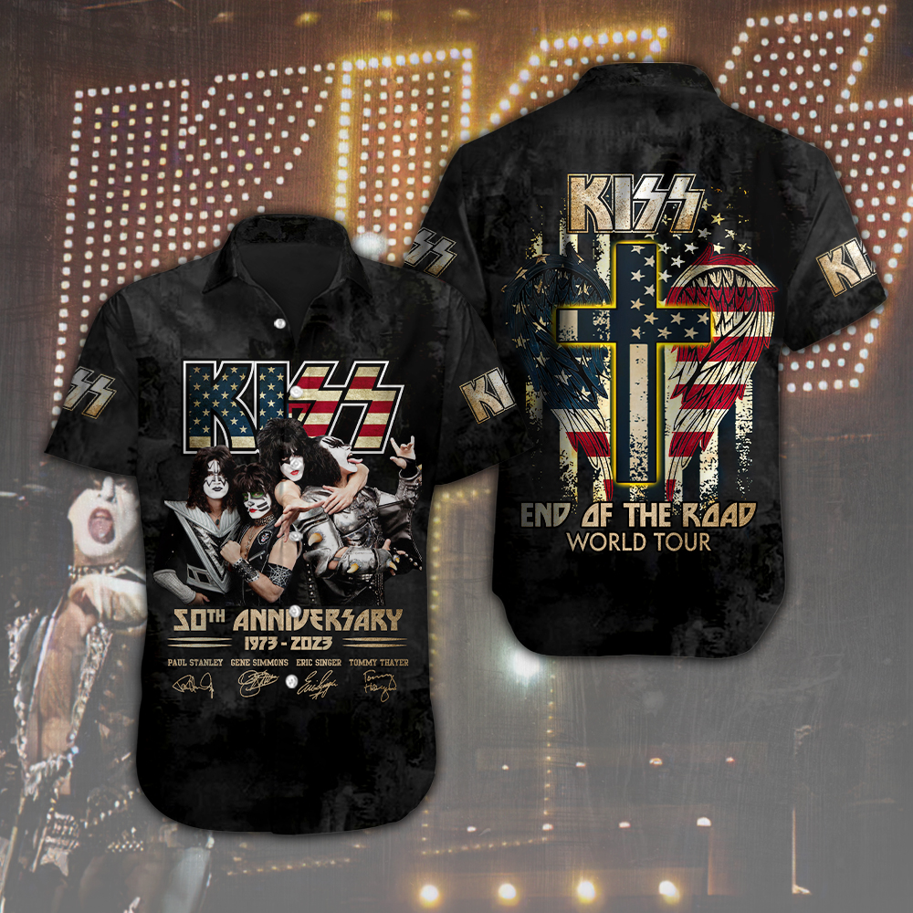 Kiss Music Hawaiian Shirt Gifts For Fans