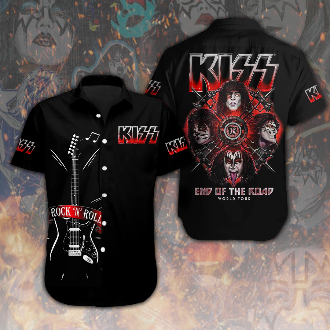 Kiss Music Hawaiian Shirt Gifts For Fans