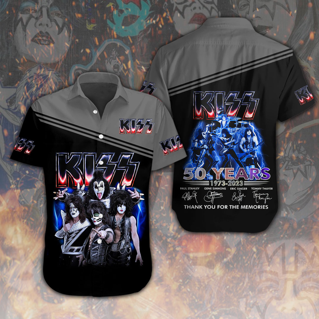Kiss Music Hawaiian Shirt Gifts For Fans