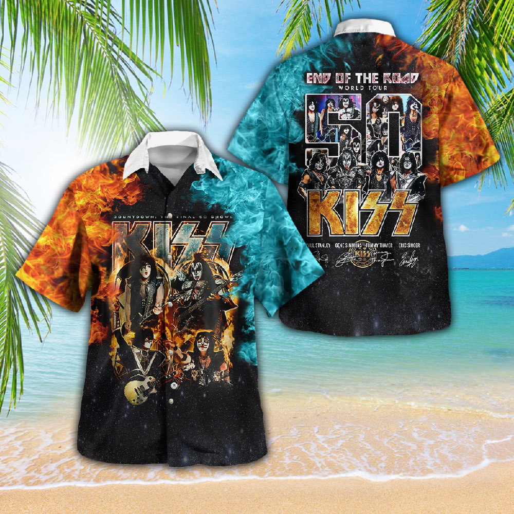 Kiss Music Hawaiian Shirt Gifts For Fans