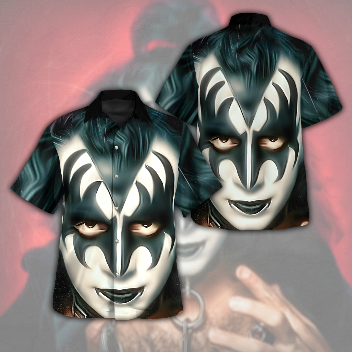 Kiss Music Hawaiian Shirt Gifts For Fans