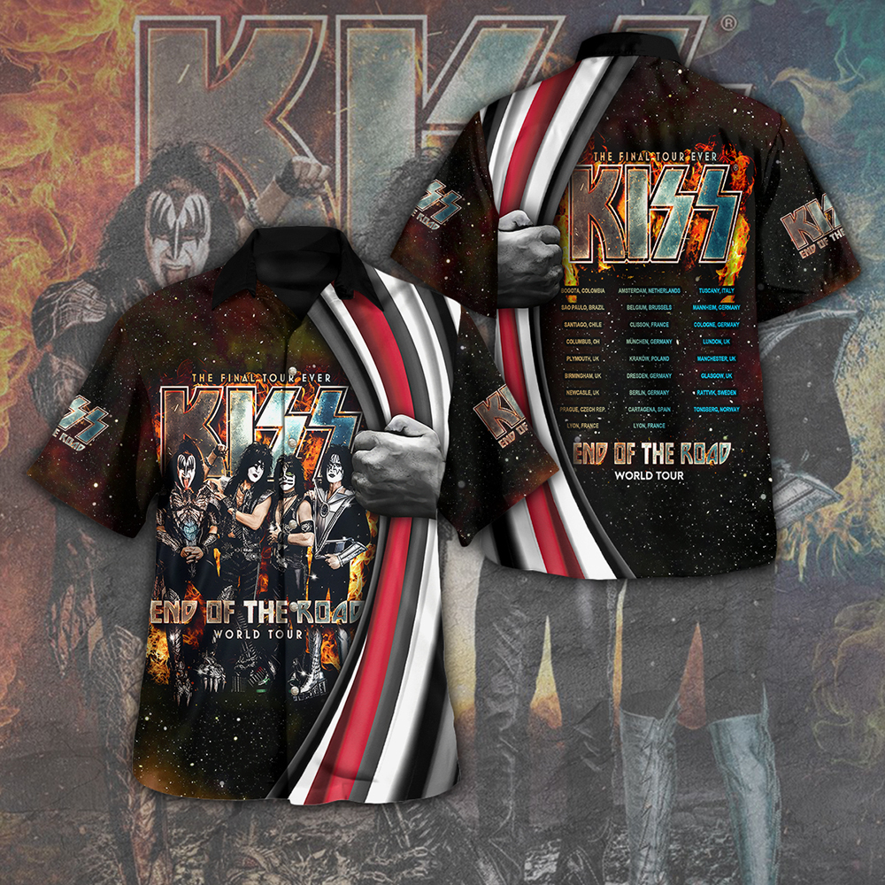 Kiss Music Hawaiian Shirt Gifts For Fans