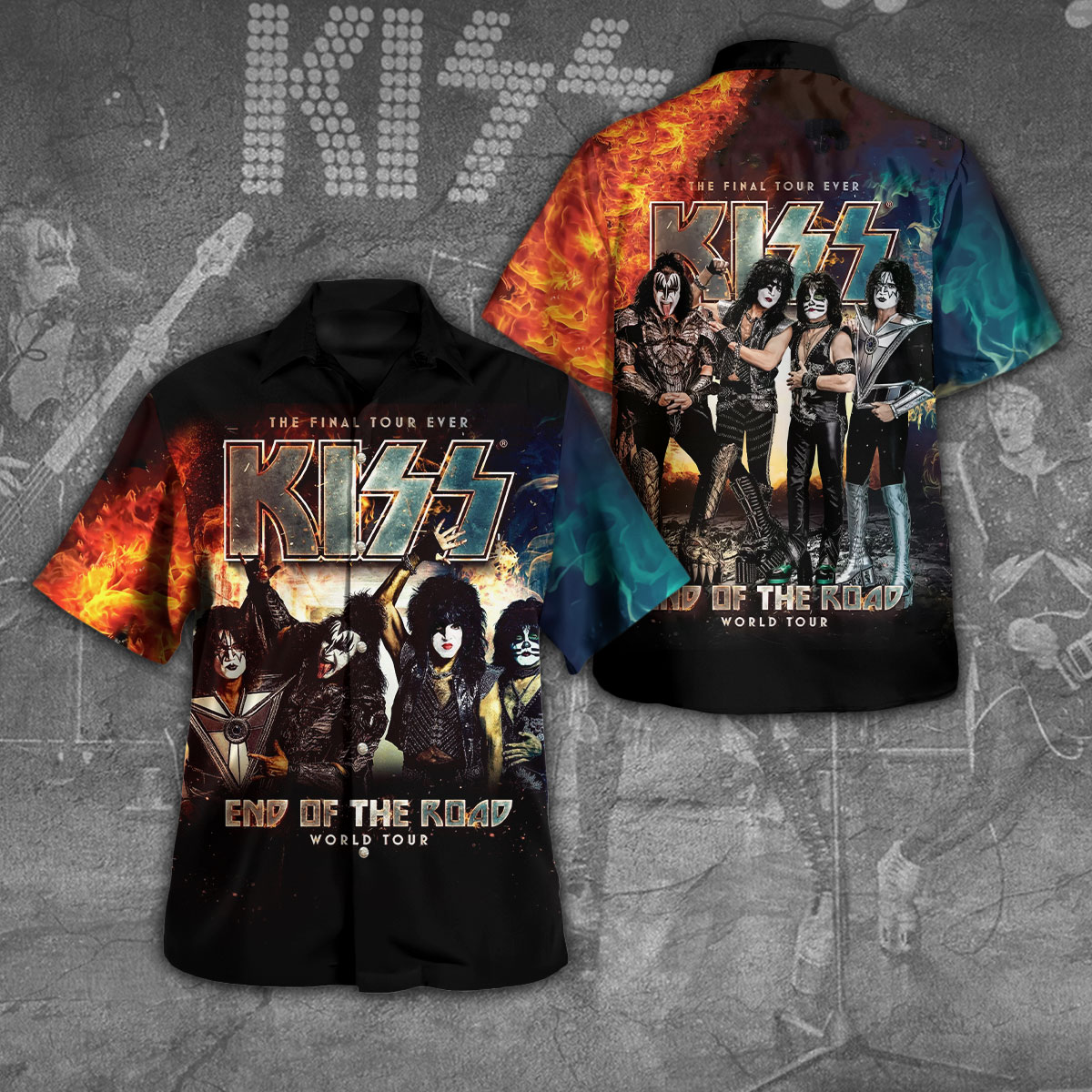 Kiss Music Hawaiian Shirt Gifts For Fans