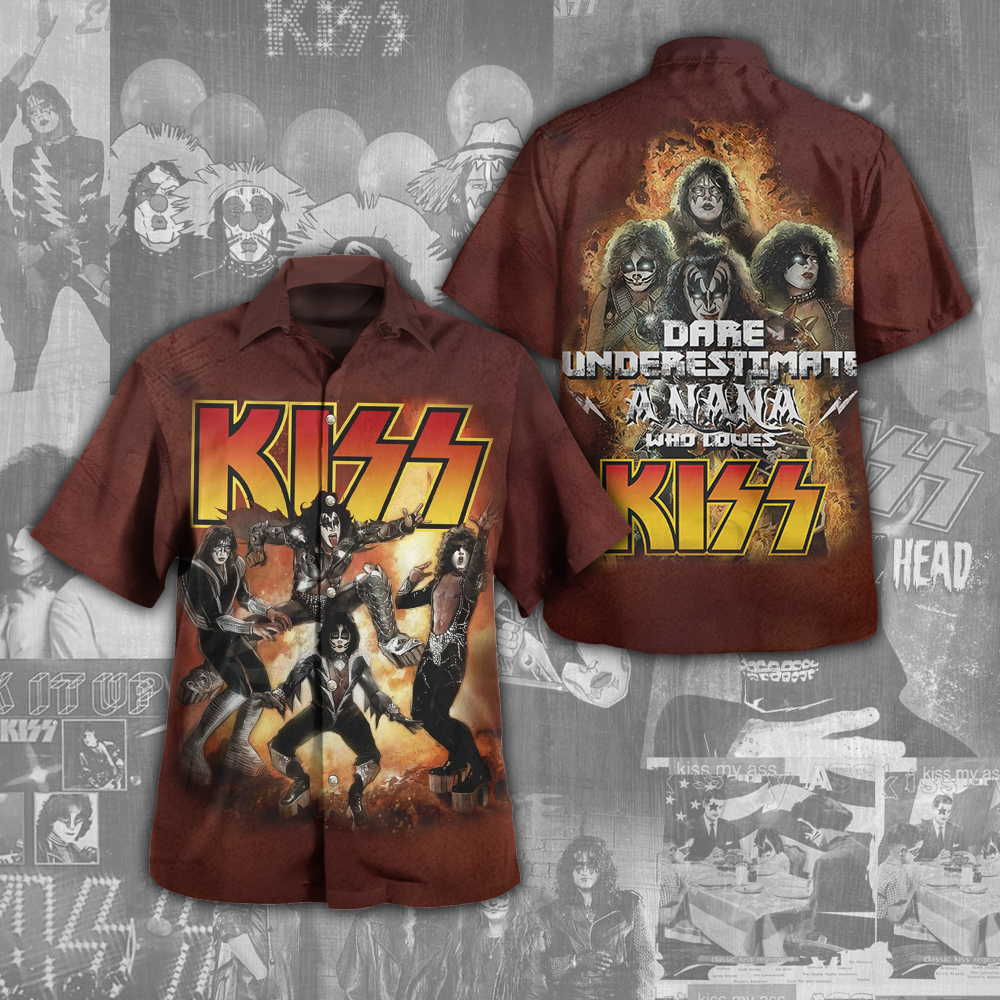 Kiss Music Hawaiian Shirt Gifts For Fans
